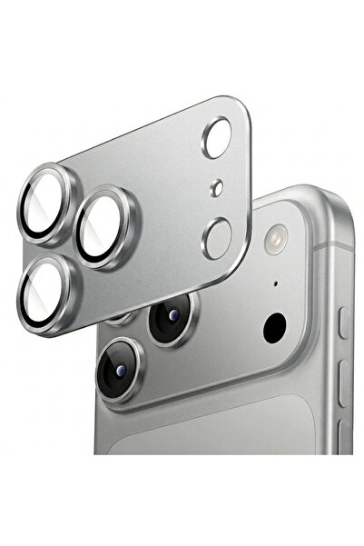 O Ozone واقي عدسة الكاميرا لهاتف آيفون 17 برو ماكس [مطفي شامل] [التصاق قوي] إ...