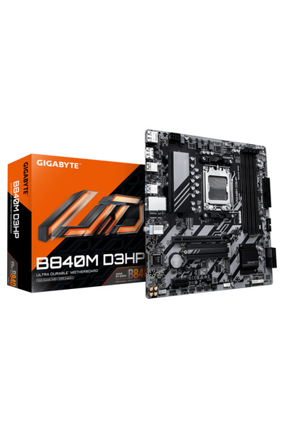 Gigabyte Placă de bază B840M D3HP AM5 Micro-ATX DDR5, PCIe 4.0, LAN Gigabit