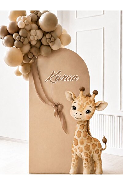 Zürafa Safari Konsept Pano-90 cm