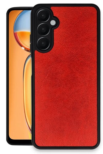 New Face Ilkeshop New Galaxy A26 Case Aras Leather Cover (215844) - Red