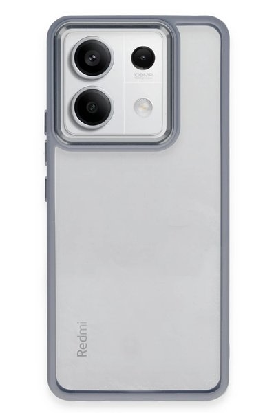 New Face Ilkeshop New Redmi Note 13 Pro 5g Case Power Silicone - (10654) Sier...