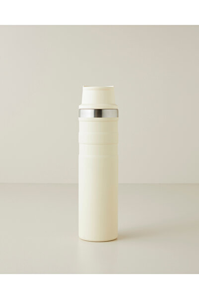 English Home Good Mood Journey Çelik Termos 600 ml Krem