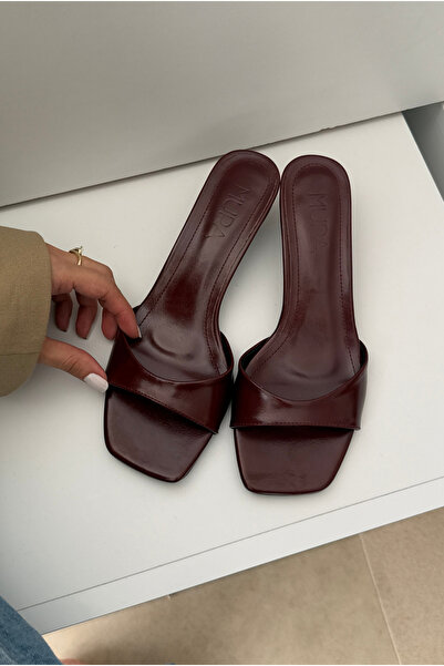 Mupa Shoes Tocuri înalte de damă, roșu claret