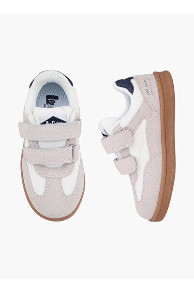 Lee Cooper حذاء رياضي للبنات مزود بألواح وإغلاق لاصق
