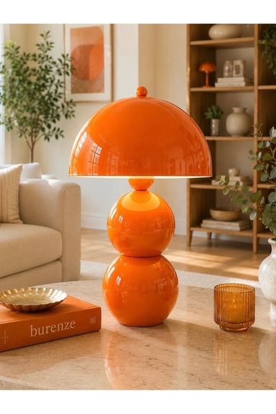 burenze Hamilton Turuncu Başlıklı Turuncu Toplu Masa Lambası Pinterest Model ...