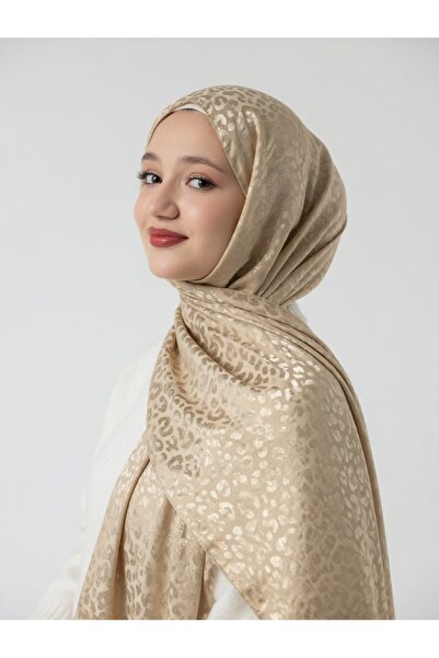 Butik Leopar desenli Aerobin jakar şal