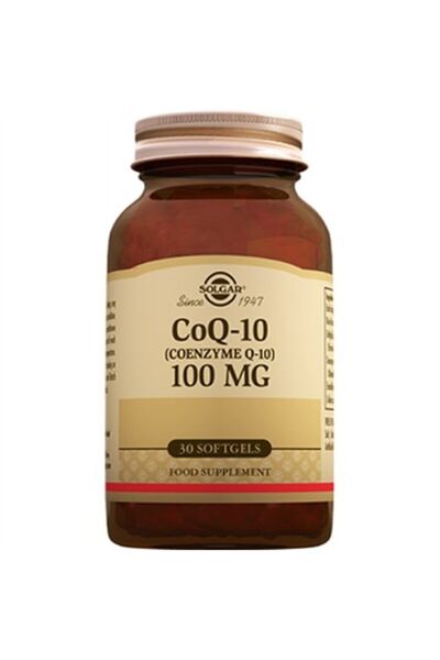 Solgar Coenzyme Q-10 100 Mg 30 Capsule Antioxidant