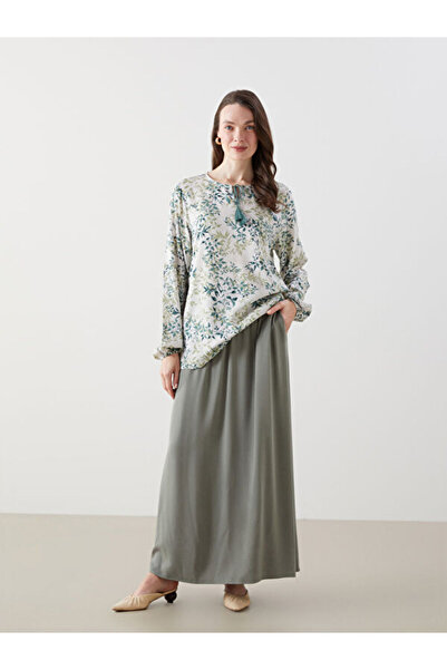 LC Waikiki Women's Skirt with Elastic Waist