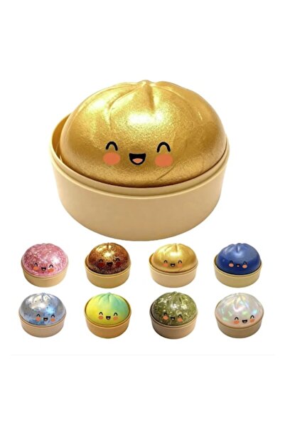 DAMO Jucărie interactivă pentru copii, Squishy Glitter Dumpling, Design drăgu...
