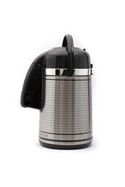 ROYALFORD RF6277 3.0L Glass Vacuum Flask with pump | action pouring keeps dri...