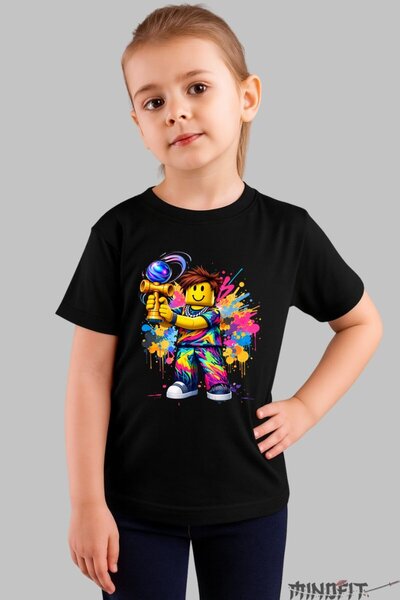GILDAN Tricou Roblox Kendama Eroul Culorilor