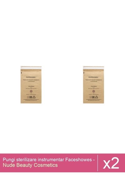 Makeup Set 2x Pungi sterilizare instrumentar Faceshowes - pupinel si autoclav...