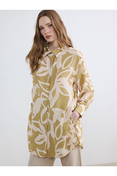 LC Waikiki Nevavm Patterned Women's Shirt Tunic with a Difference
