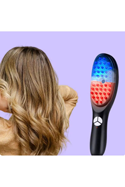 OEM 4-in-1 Massage Brush with Light and Ion Therapy