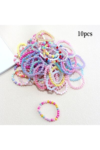 Choice1 MULTI 10/20/30Pcs Colorful Beads Bracelet Kids Girls Birthday Party F...