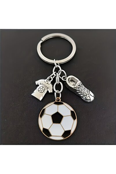 Choice 1pcs Soccer Ball Jersey Shoe Keychain Football Fan Gift Soccer Lover K...