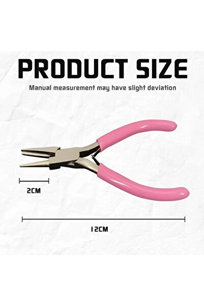 Choice Mini 5-Inch Round Concave Pliers - Precision Wire Looping Pliers for D...