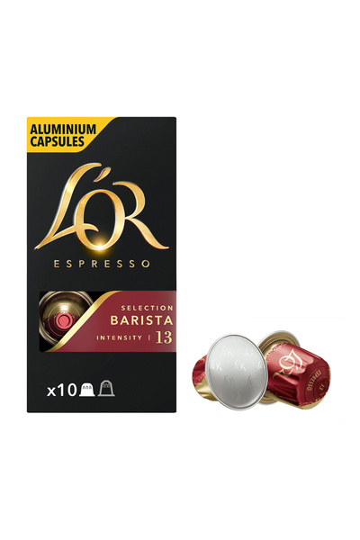 lor Κάψουλες Espresso Barista συμβατές με Μηχανή Nespresso 10τεμ.