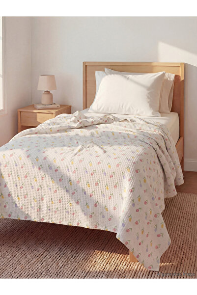 LC Waikiki Floral Single Pique 160x220 cm