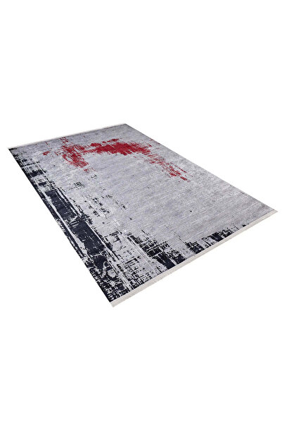 halinet Halı.Net Gray Vintage Antique Washable Non-Slip Living Room Carpet Ha...