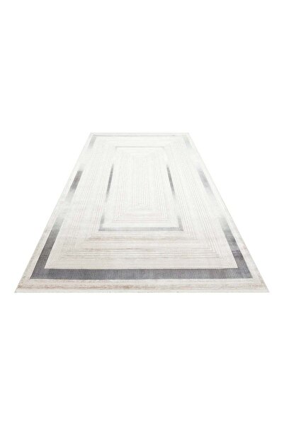 halinet Halı.Net White Modern Washable Non-Slip Living Room Carpet Eco-Mahal-...