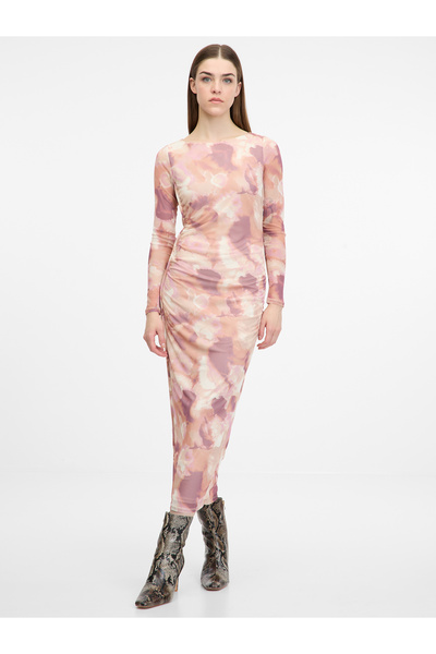 ORSAY Rochie midi roz deschis