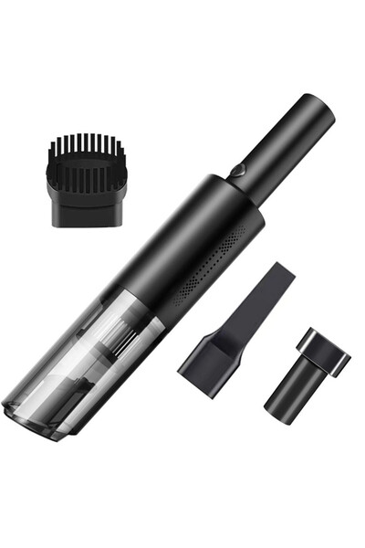 VERK Aspirator auto portabil fără fir PX, Verk, 120W, reîncărcabil prin USB, ...