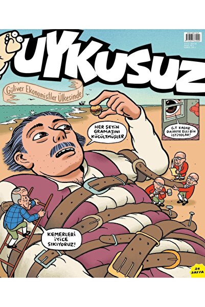 Dergi Kapında Uykusuz Dergi Yıllık Abonelik
