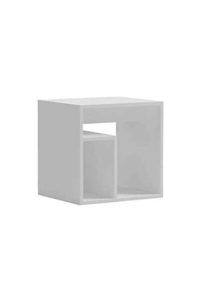 Other Βοηθητικό τραπέζι Doublo pakoworld λευκό 40x35x40εκ