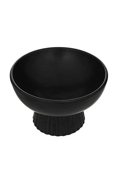 Other Διακοσμητικό μπωλ Lorvion pakoworld κεραμικό μαύρο Φ22x14εκ