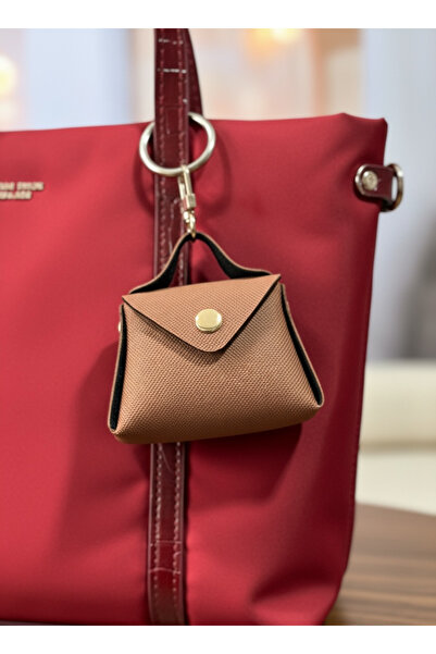 NZCLUB Leather Dust Mini Kangaroo Hook Bag Ornament Bag Accessory
