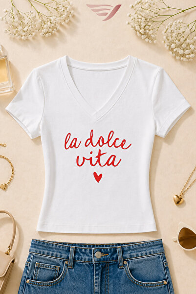 Velostra Tricou de damă la Dolce Vita, imprimat, de bază, pentru utilizare zi...