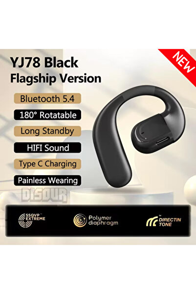 choice2 Black (New) Bluetooth 5.4 Business Earphone Wireless Single Headphone...