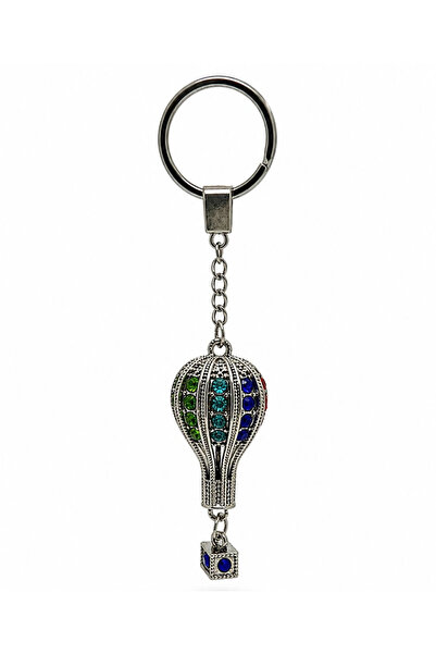 eco port Cappadocia themed stone keychain alk5398
