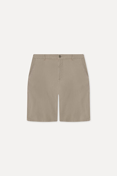 Mudo Men's Mink Color Straight Fit Shorts