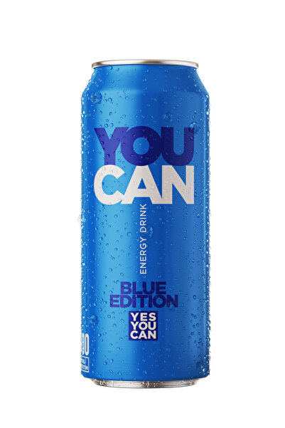YOU CAN Blue Edition Enerji İçeceği 500 ml 12'li