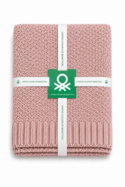 United Colors of Benetton Be-Var-01-Pw 100% Acrylic Powder 130*170 cm Blanket
