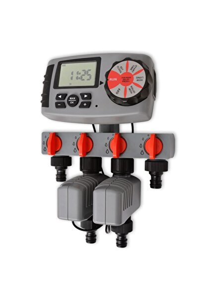 vidaxl 42352 Timer automat de irigare cu 4 statii 3 V