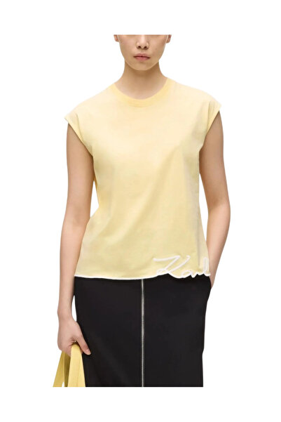 Karl Lagerfeld Γυναικείο Tank Top Κίτρινο B2W17018-1LD SUNLIGHT