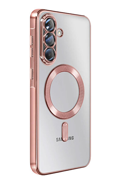 VERTEK Husa Luxury Tip MagSafe, Protectie Camere, pentru Galaxy A37, Roz