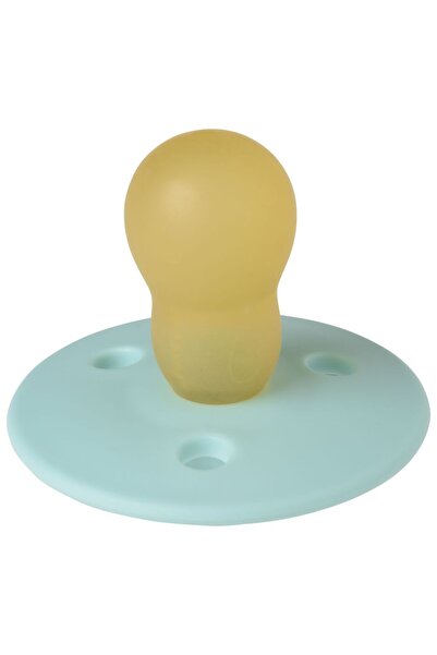 Mininor - Round Pacifier Latex - 6 M+ - Cool Mint
