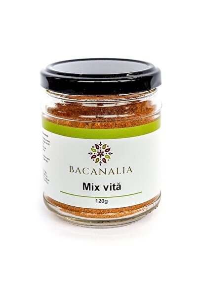 Bacanalia Mix Vita, Bacanalia, 120 g, amestec condimente pentru fripturi, aro...