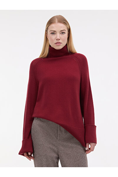 ORSAY Burgundy women's turtleneck