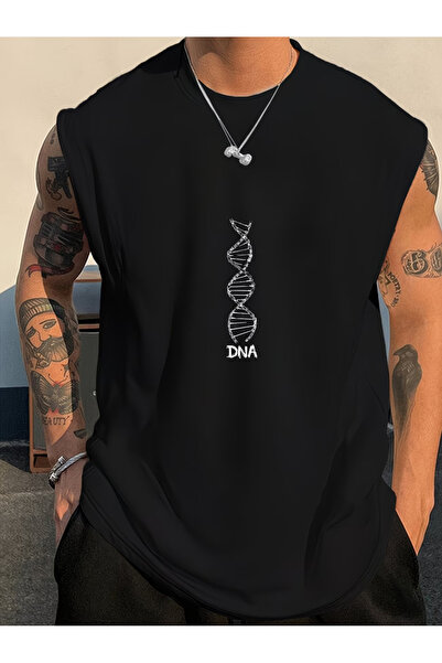 valeriae bellanova Tricou fără mâneci pentru bărbați, supradimensionat, cu de...