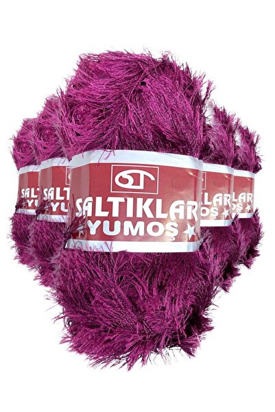 atastore2017 5 Pieces Soft Bearded Hand Knitting Yarn Wool 86