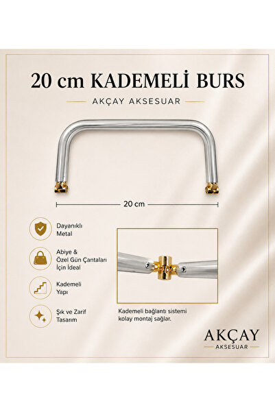 Akçay Aksesuar 20 cm Gradual Burs