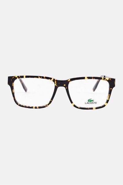 Lacoste Men L2867 Rectangular Reading Glasses, Multicolor