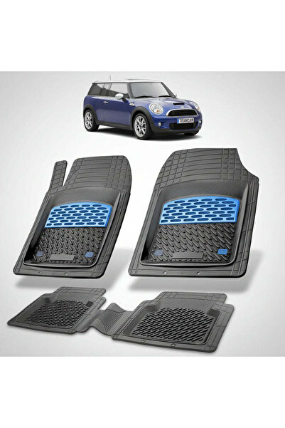TEAMCAR MINI Clubman R55 2007-2014 Πατάκια δαπέδου |   Μπλε Έκδοση – Ομαδικό ...