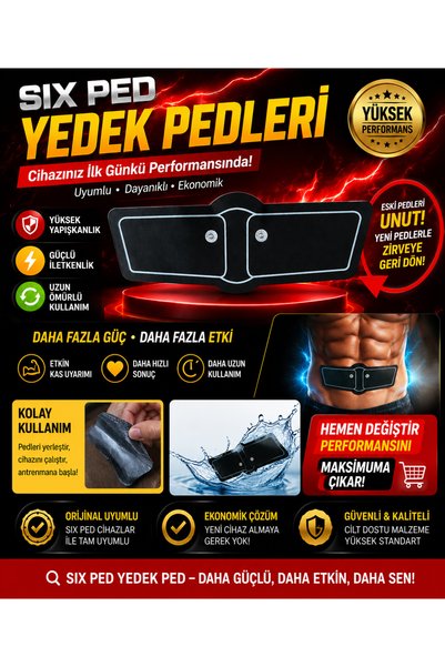 Nordmende Six Ped yedek pedleri ile cihazınızı yenileyin, antrenman gücünü ar...