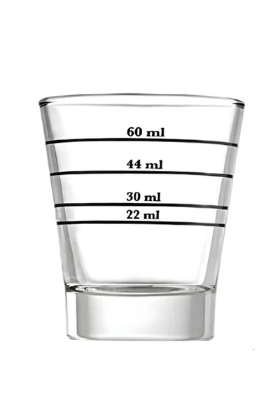 VODİNOX Profesyonel Espresso Ölçü Bardağı 60 ml